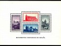 Spain 1938 Monuments 20 CTS Multicolor Edifil 847